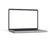 © tuiafalken - Laptop isolated on a white background. 3d illustration.