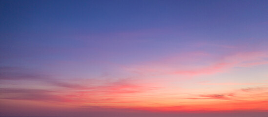 blue dramatic sunset sky replacement for composition