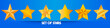 © kasheev - Set of shiny star icons in different style
