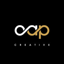 OAP Letter Initial Logo Design Template Vector Illustration