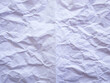 © amonphan - crumpled white paper, notebook letter background