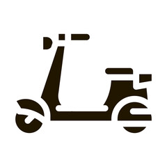 Poster - Scooter Icon Vector Glyph Illustration