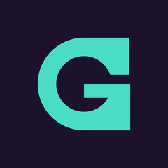 Poster - Letter G logo. Icon design. Template elements - vector sign