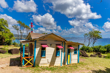 The House of the convict (Maison du Bagnard), Le Diamant, Martinique, French Antilles