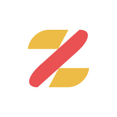 Poster - Letter Z logo. Icon design. Template elements - vector sign