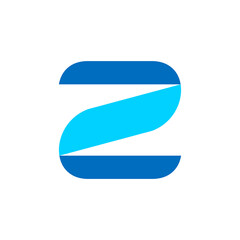 Poster - Letter Z logo. Icon design. Template elements - vector sign