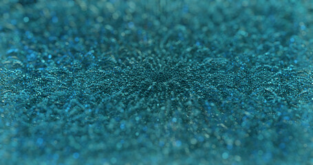 Poster - cubes, crystal jewelry shimmering light, flashing lights from surface. glitter abstract background w