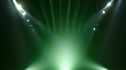 green defocused mockup stage for product display presentation spotlight and marketing award advertis