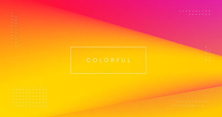 Poster - Cool minimal background. Abstract fluid colorful background. Modern Abstraction.
