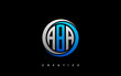 ABA Letter Initial Logo Design Template Vector Illustration