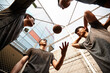 © imtmphoto - young asian basketball players having fun on outdoor court