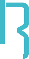 Letter R logotype.