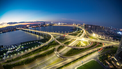 Poster - Asia China Jiangxi Nanchang Chaoyang Bridge scenery