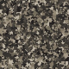 Texture military camouflage seamless pattern. Abstract army vector illustration