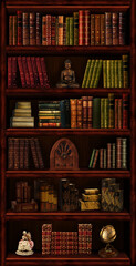 Wall Mural - Bookcase	
