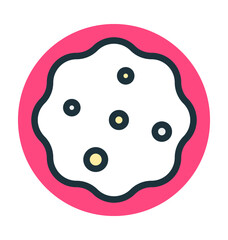 Poster - Cookie Vector Icon