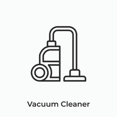 Poster - vacuum cleaner icon vector sign symbol