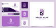 © Deriel - Letter bd logo and business card template
