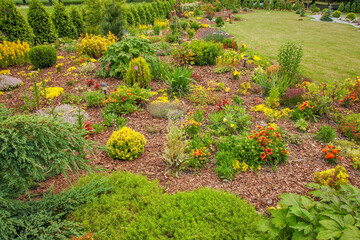 Garden 2 near Urzedow town. Poland