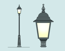 Classic Street Lamp. Outdoor Lighting Of The City. Urban Design. Design Of Parks And Squares. Garden Lamps. Modern Architecture. Wrought Iron. Luxury Landscape Design. Lamp Post Project. Sketch.	