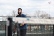 © Ron Alvey - Pickleball fun is taking place at an outdoor facility.