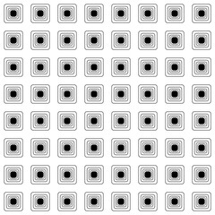 Poster - Squares Pattern. Seamless Cartoon Squares.