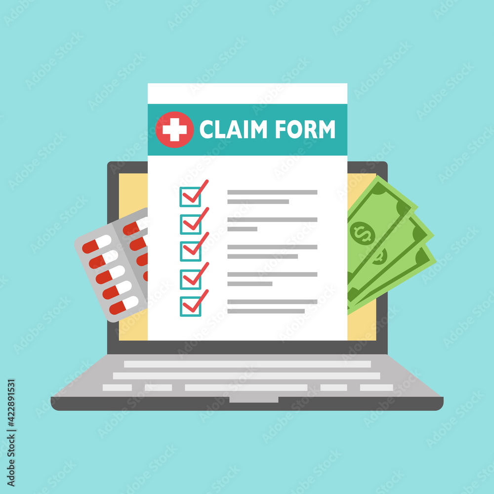 Registration Claim Form Document Providing Personal Stock Vector (Royalty  Free) 2658729251 | Shutterstock, image size:1000x1000