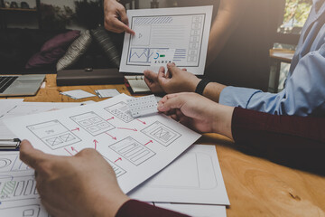 ux ui team designer planning application designer.