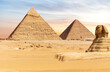 Famous Pyramids of Egypt and the Great Sphinx, Giza