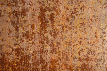 Poster - Old corroded metal texture