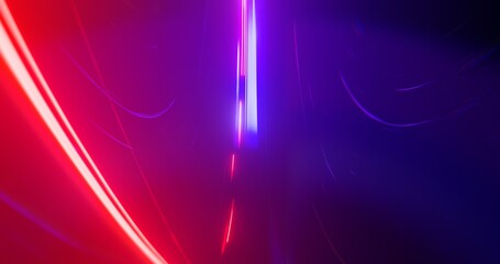 Poster - warp speed motion into digital technologic, web, internet. abstract background. 3d rendering