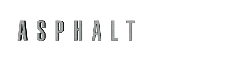 Poster - Gray concrete 3d word 