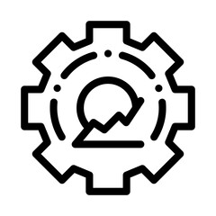 Poster - process policy line icon vector illustration sign