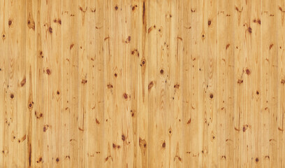 Canvas Print - pine wooden panel with knots