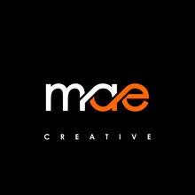 MAE Letter Initial Logo Design Template Vector Illustration