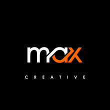 MAX Letter Initial Logo Design Template Vector Illustration