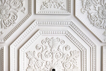 Stucco Ceiling In A Classic Style House