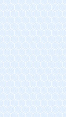 Poster - Light Blue Hexagon Stories Background. Hexagon Pattern. Vector illustration