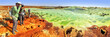 © Tanguy de Saint Cyr - Panorama de Dallol, zone volcanique en Ethiopie