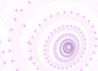 Poster - Abstract color dynamic textured background with lighting effect. Fractal spiral. Fractal art
