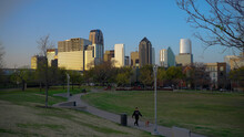 Urban Park Dog Walker Fall/Spring Dallas Griggs Uptown Park