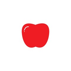 Apple vector illustration design icon logo template