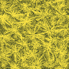 Aufkleber - Abstract artistic hand drawn pattern.   Vector seamless background.