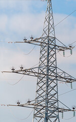 electric tower high voltage post