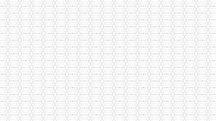 Poster - White Hexagon Similar Abstract Background. Hexagon Pattern . Vector illustration