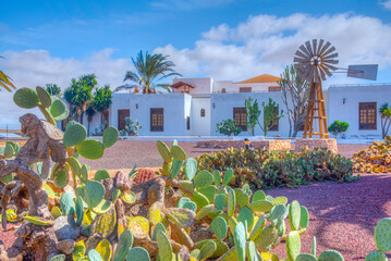 Wall Mural - Museum of Majorero cheese at Fuerteventura, Canary Islands, Spain