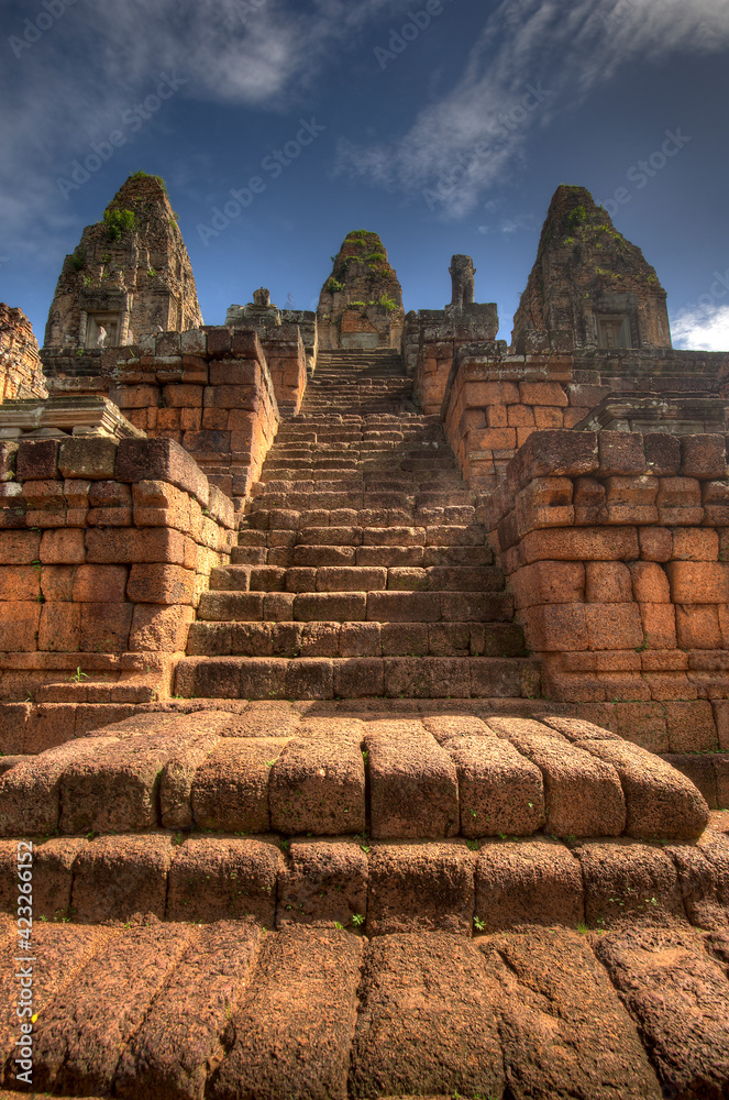 The Pre Rup Temple located at Angkor in Cambodia Stock Photo | Adobe Stock