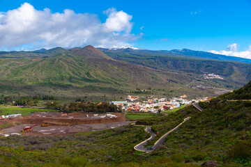 Wall Mural - Arriba valley at Tenerife, Canary islands, Spain