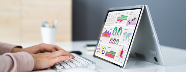 Poster - KPI Business Data Dashboard Analytics