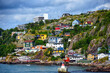 The scenic Battery neighborhood in St. John’s, Newfoundland